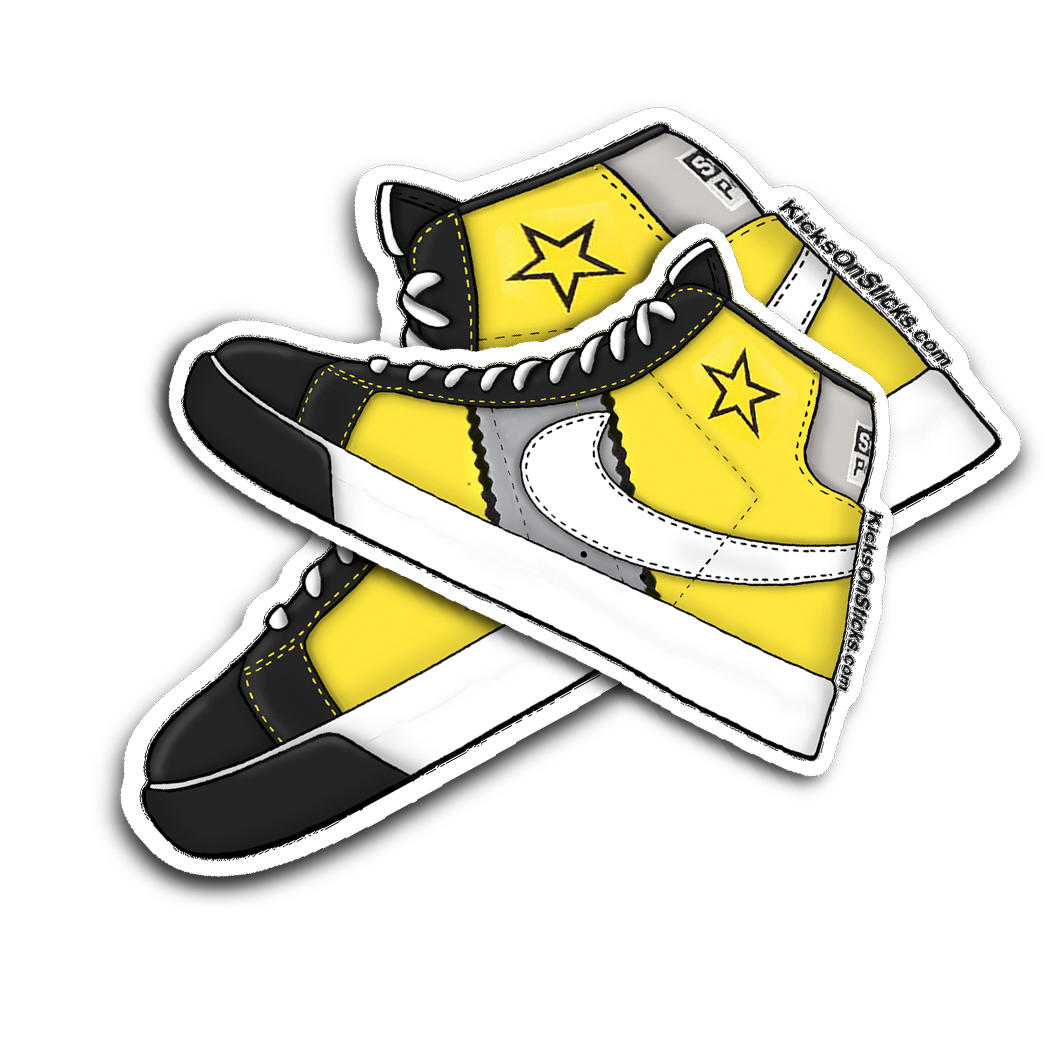 SB Blazer "SubPop" Sneaker Sticker