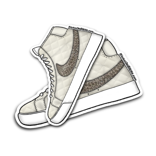SB Blazer "Supreme White" Sneaker Sticker