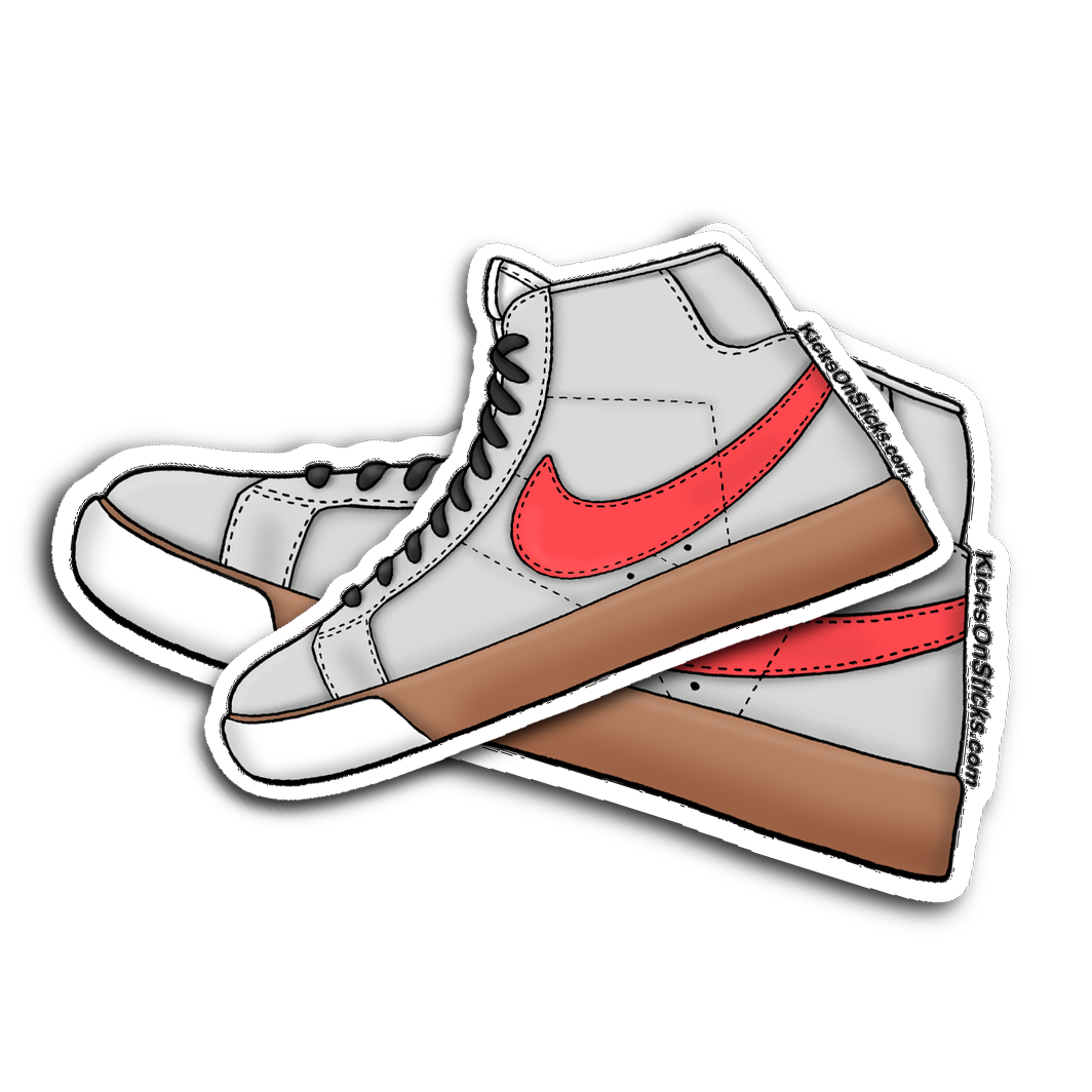 SB Blazer "Swoosh Life" Sneaker Sticker