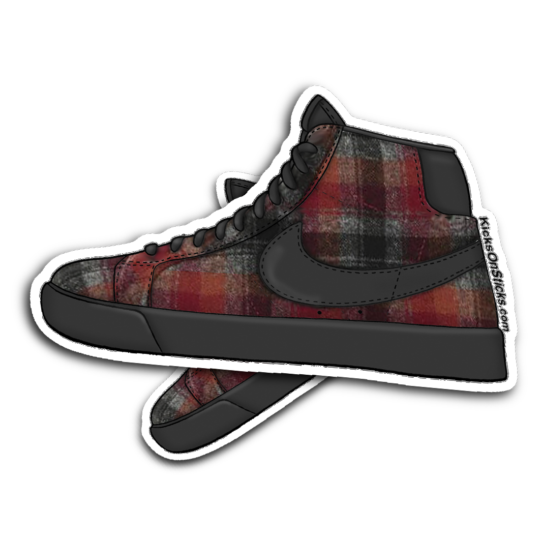 SB Blazer Todd Jordan Sneaker Sticker