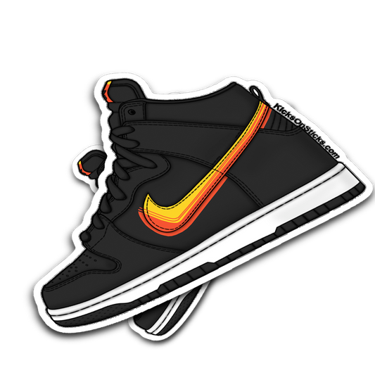 SB Dunk High "Truck It" Sneaker Sticker