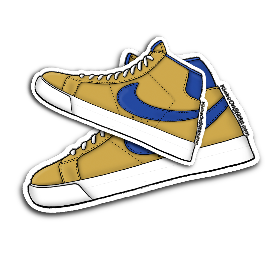 SB Blazer "UCLA" Sneaker Sticker