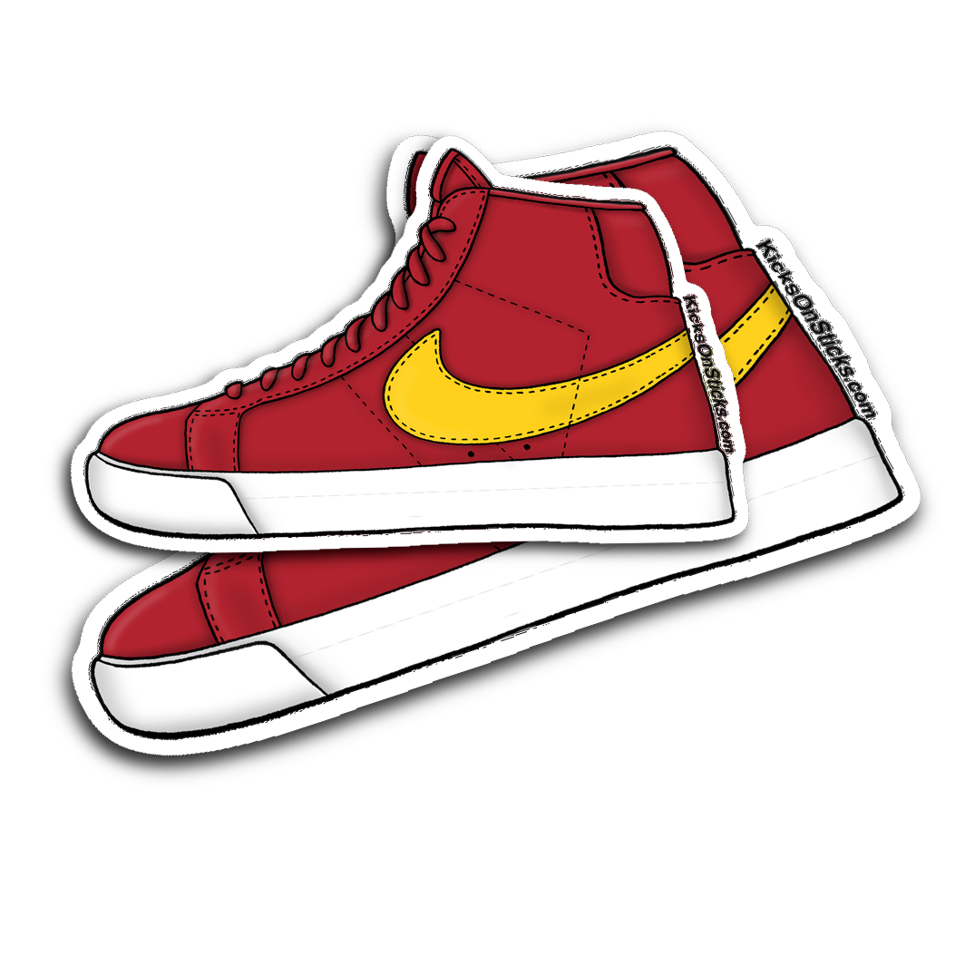 SB Blazer "USC" Sneaker Sticker