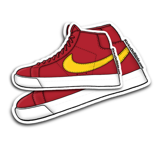 SB Blazer "USC" Sneaker Sticker