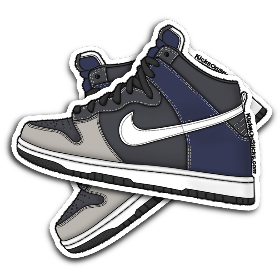 SB Dunk High "Unfutura" Sneaker Sticker