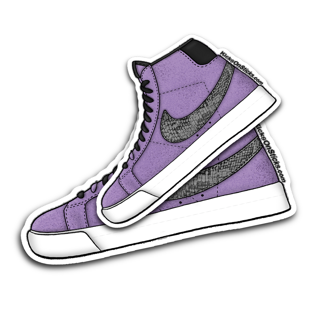 SB Blazer "Varsity Purple" Sneaker Sticker