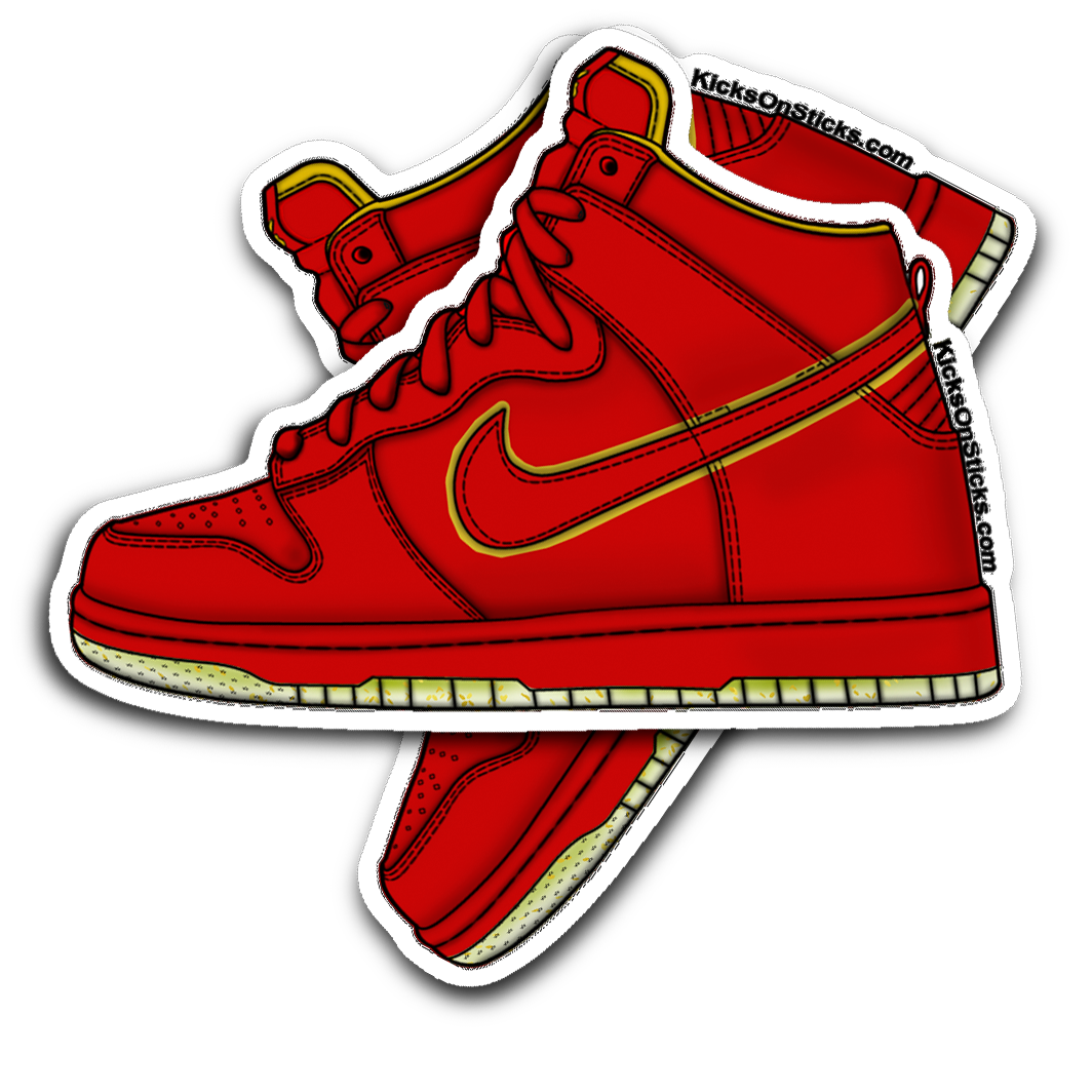 SB Dunk High "YOTH" Sneaker Sticker