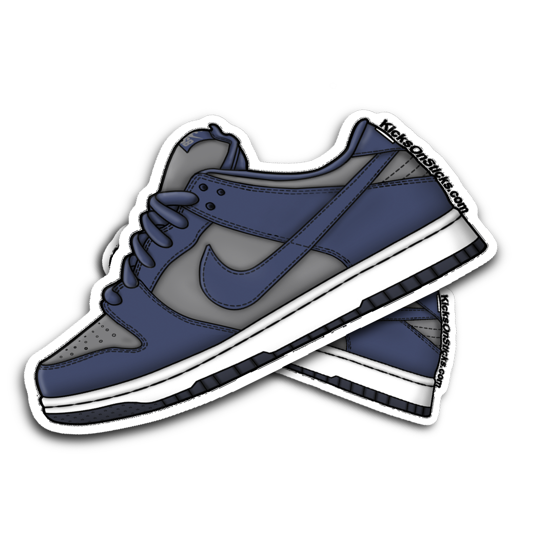 SB Dunk Low "Blue Thunder" Sneaker Sticker