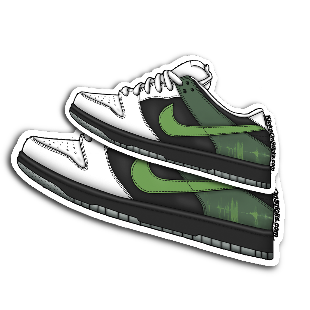 SB Dunk Low C K Sneaker Sticker