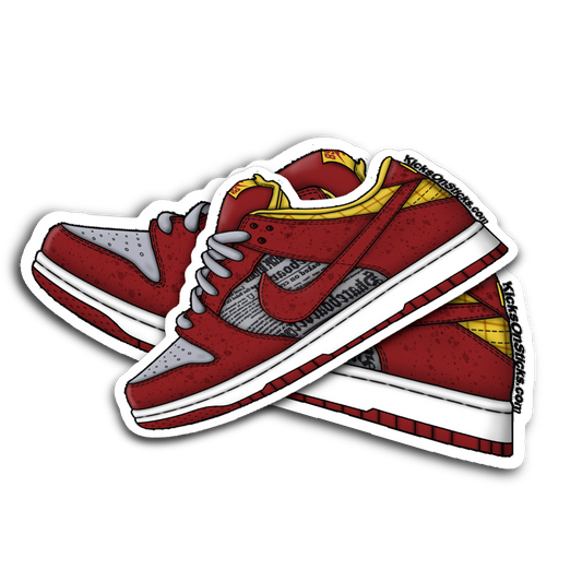 SB Dunk Low "Crawfish" Sneaker Sticker