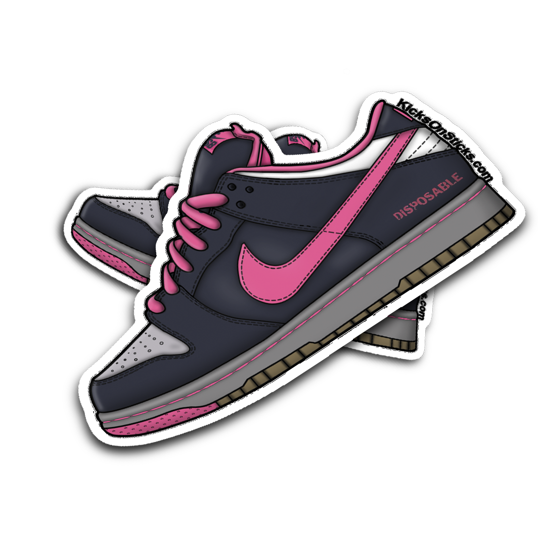 SB Dunk Low Disposable Sneaker Sticker