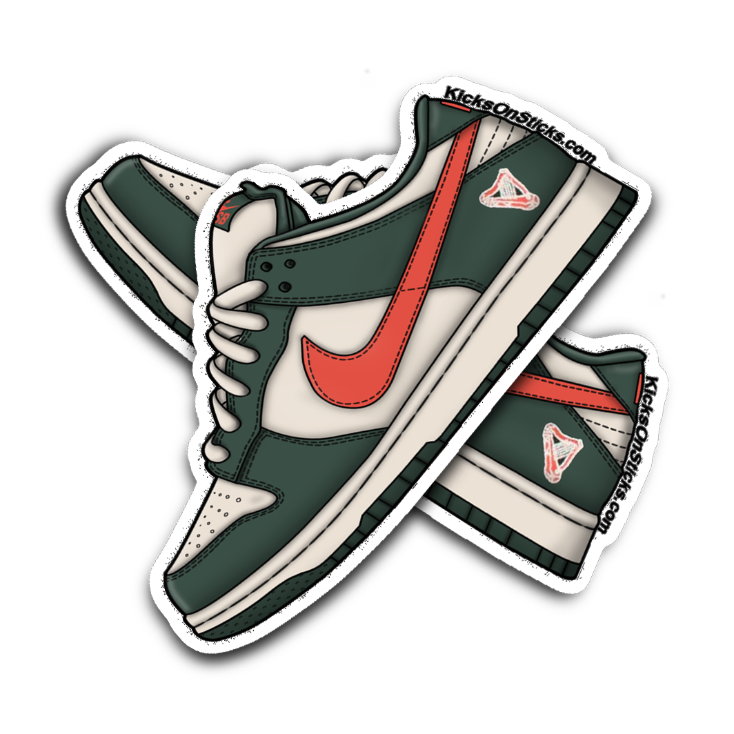 SB Dunk Low "Eire" Sneaker Sticker