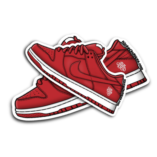 SB Dunk Low "Big Girls Dont Cry" Sneaker Sticker