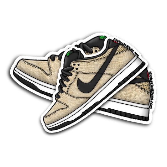 SB Dunk Low "Hemp 2016" Sneaker Sticker