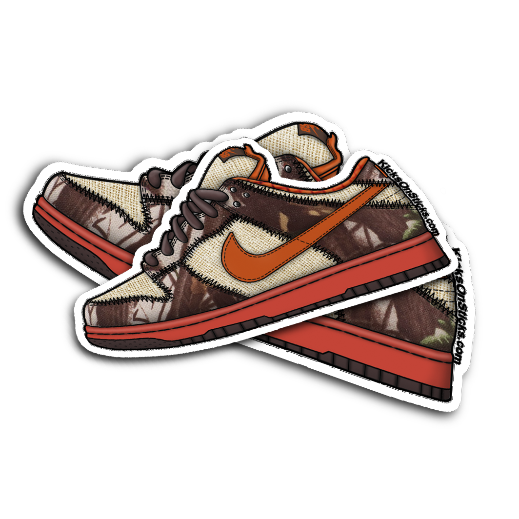 SB Dunk Low "Hunter" Sneaker Sticker