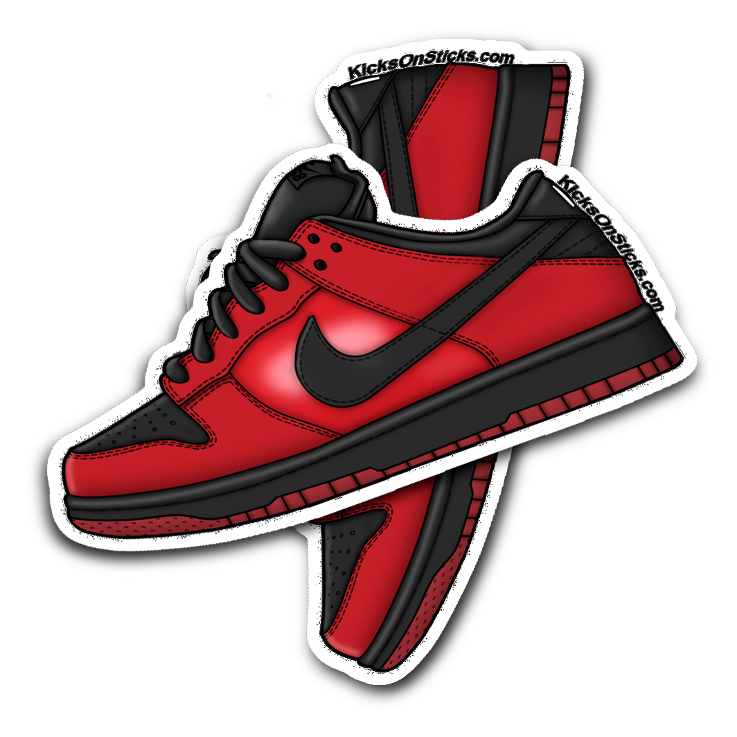 SB Dunk Low "Milli Vanilli" Sneaker Sticker