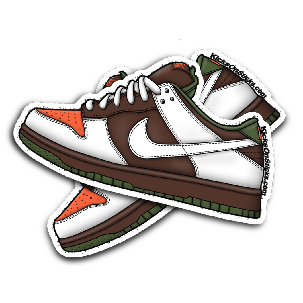 SB Dunk Low "Oompa Loompa" Sneaker Sticker