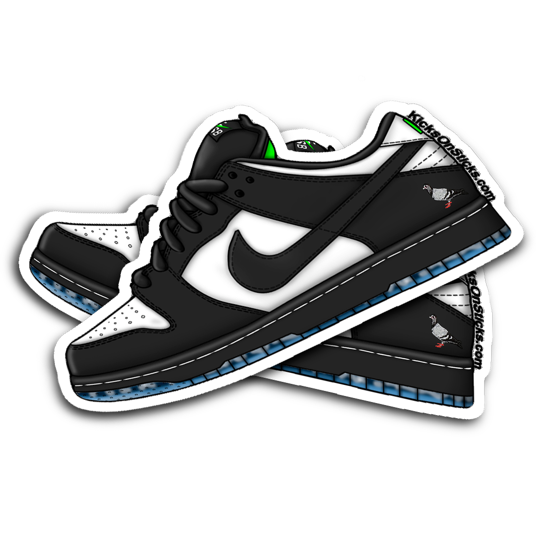 Panda pigeon dunk low top