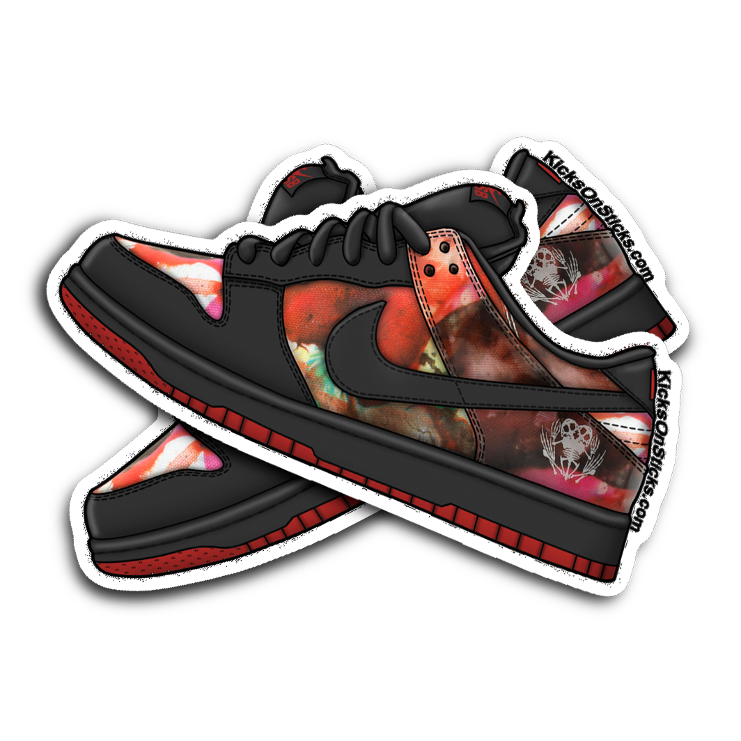 SB Dunk Low "Pushead" Sneaker Sticker
