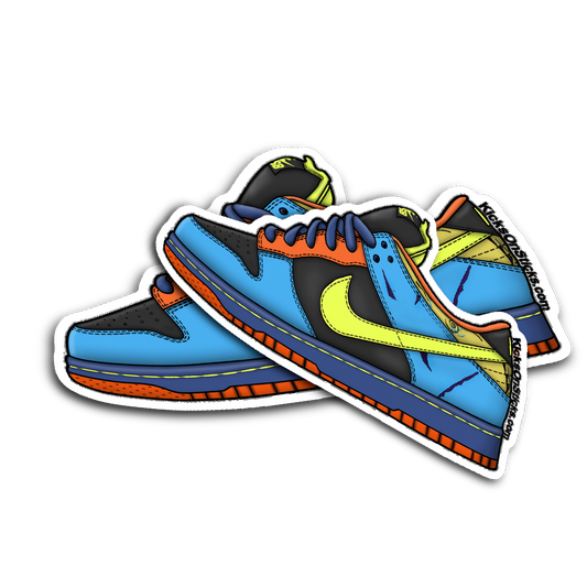 SB Dunk Low "Skate or Die" Sneaker Sticker