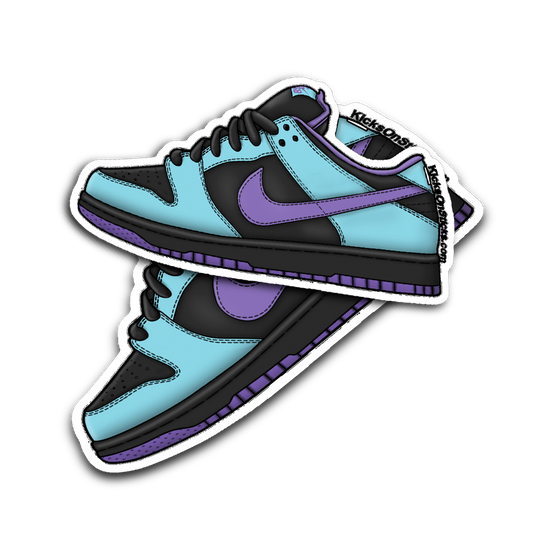 SB Dunk Low "Skeletor" Sneaker Sticker