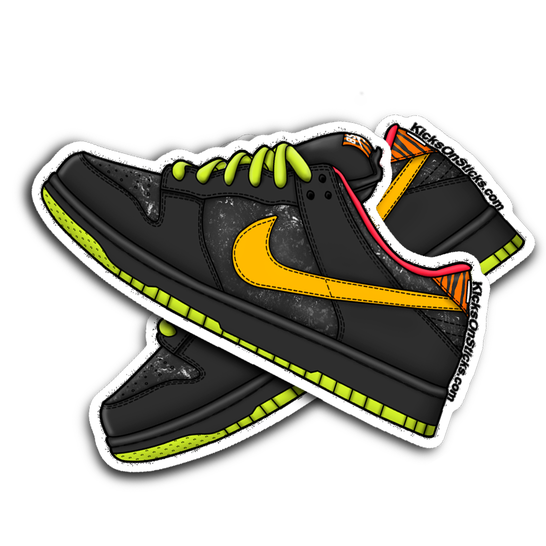 SB Dunk Low "Space Tiger" Sneaker Sticker