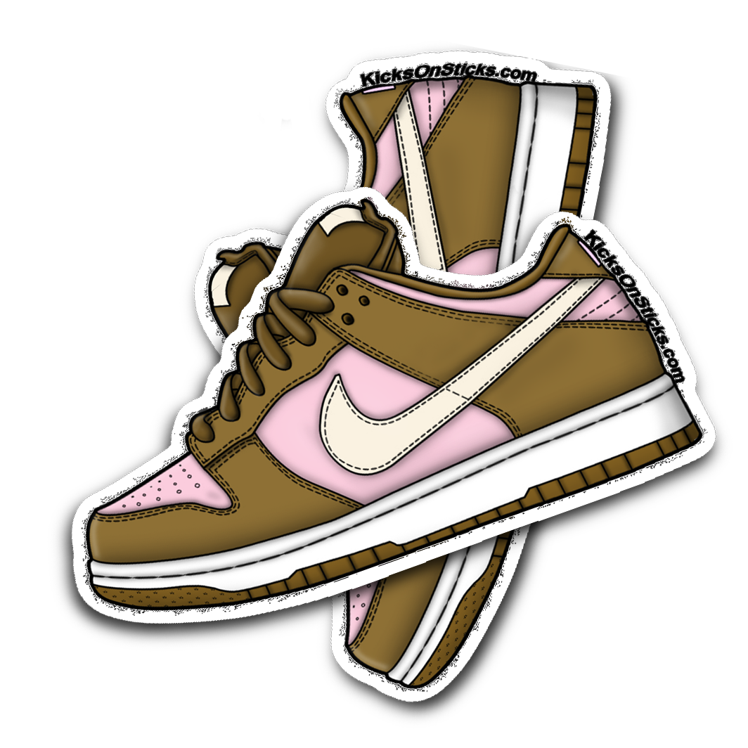 SB Dunk Low "Stussy" Sneaker Sticker