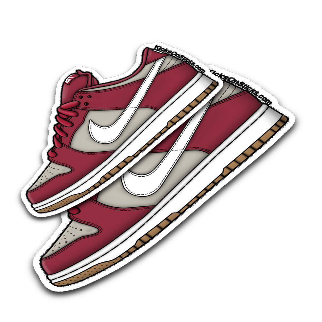 SB Dunk Low "Valentines 2015" Sneaker Sticker