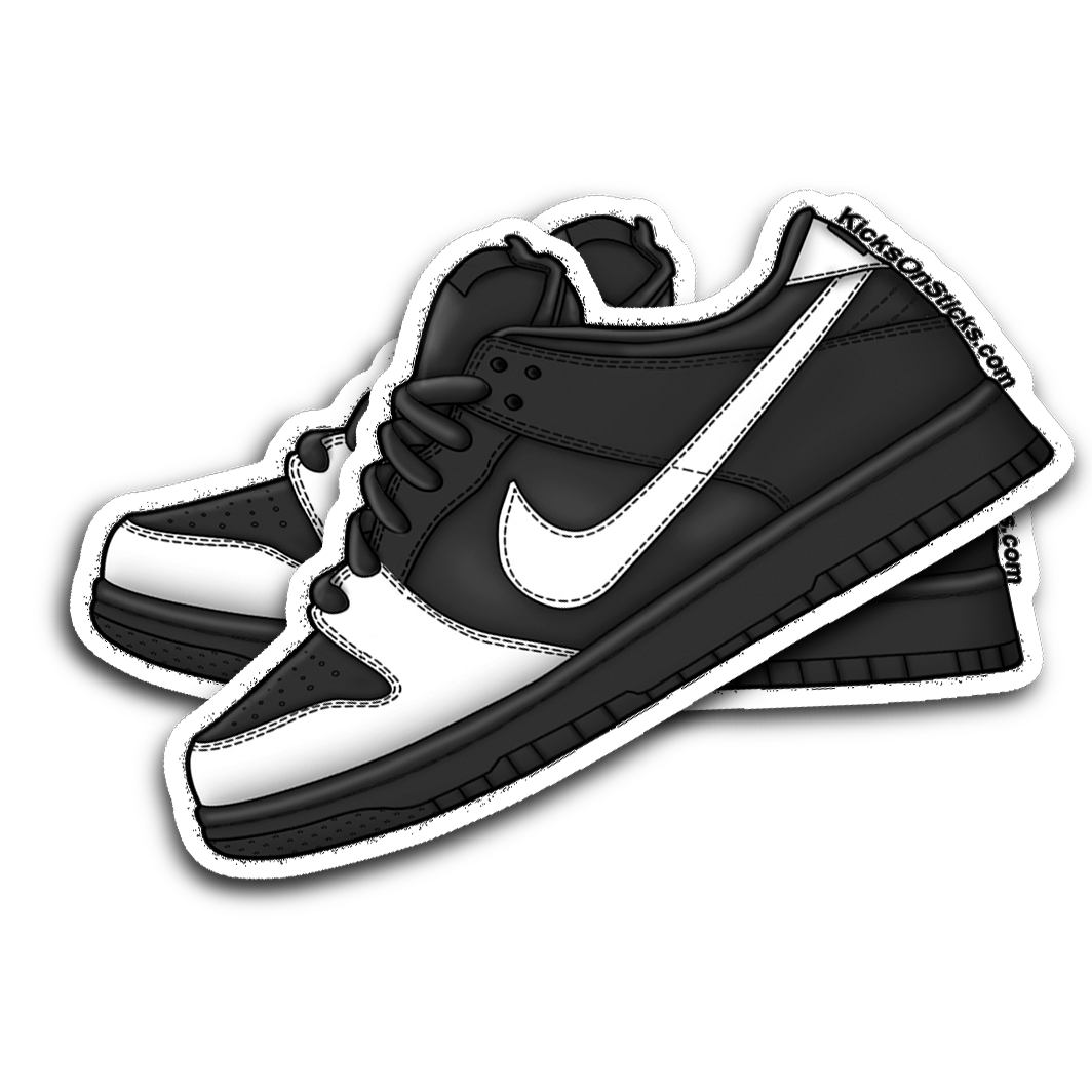 SB Dunk Low Yin Yang Sneaker Sticker