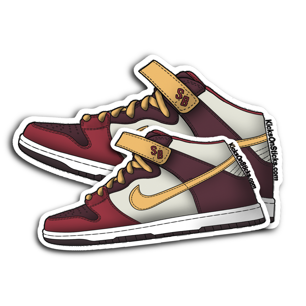 SB Dunk Mid "Vapor" Sneaker Sticker