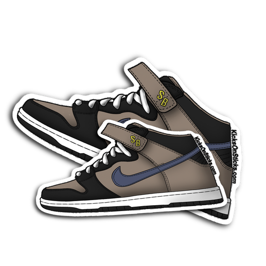 SB Dunk Mid "Workwear" Sneaker Sticker