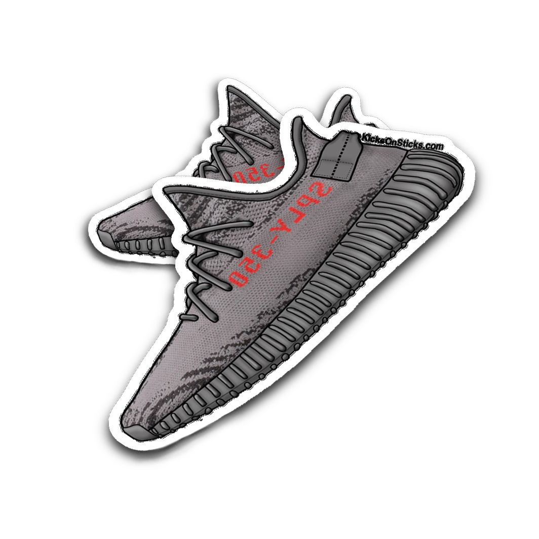 Yeezy 350 V2 "Beluga 2.0" Sneaker Sticker KicksOnSticks Yeezy 350 V2 "Beluga 2.0" Sneaker Sticker KicksOnSticks