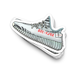 Yeezy 350 V2 "Blue Tint" Sneaker Sticker