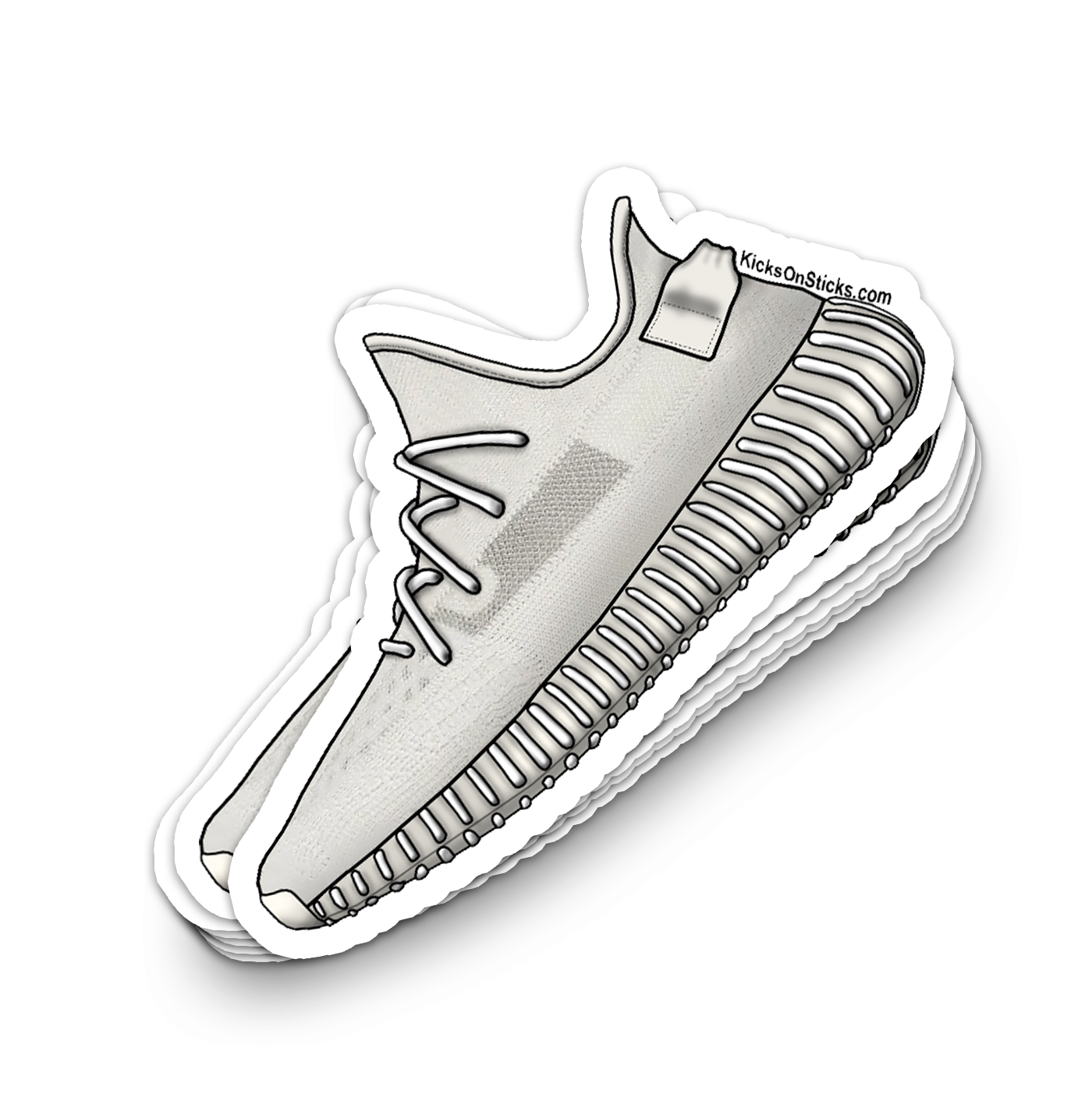 Yeezy 350 V2 "Bone" Sneaker Sticker