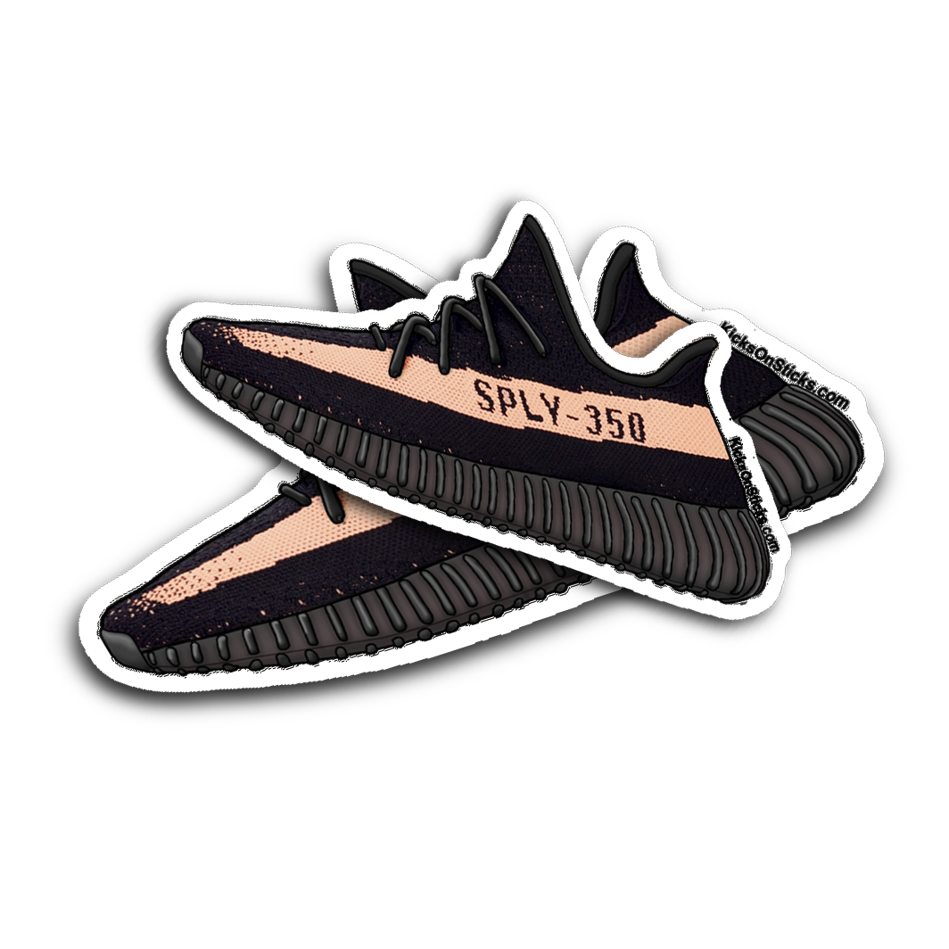 Yeezy 350 V2 "Copper" Sneaker Sticker