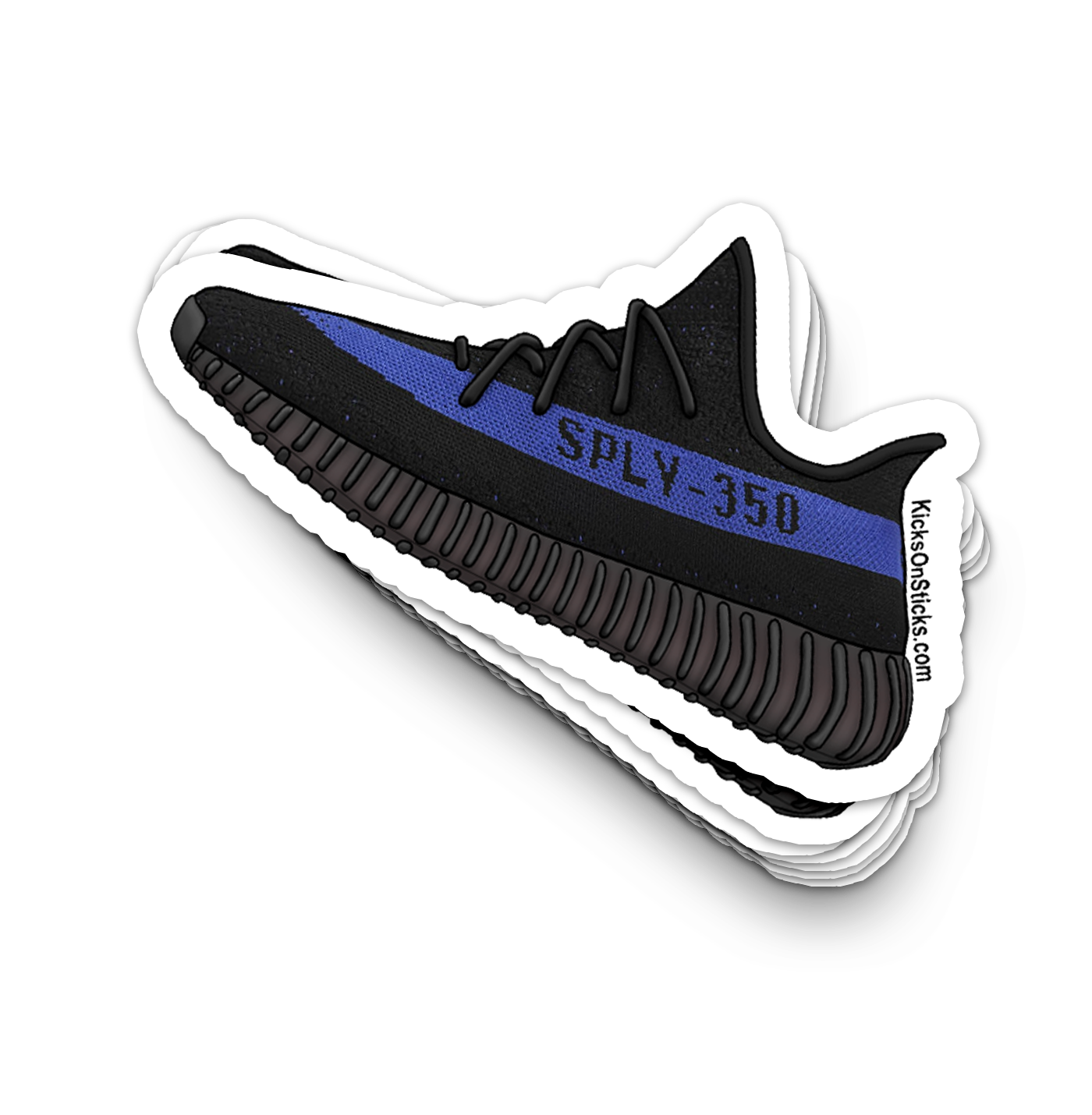 Yeezy 350 V2 "Dazzling Blue" Sneaker Sticker