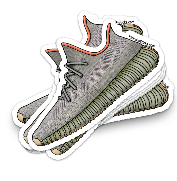 Yeezy 350 V2 "Desert Sage" Sneaker Sticker