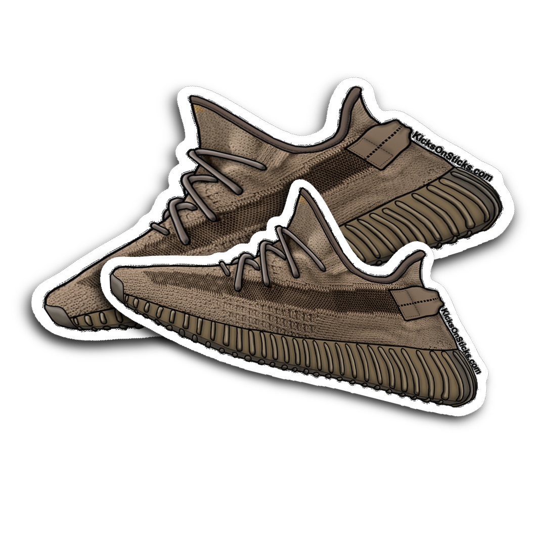 Yeezy 350 V2 "Earth" Sneaker Sticker