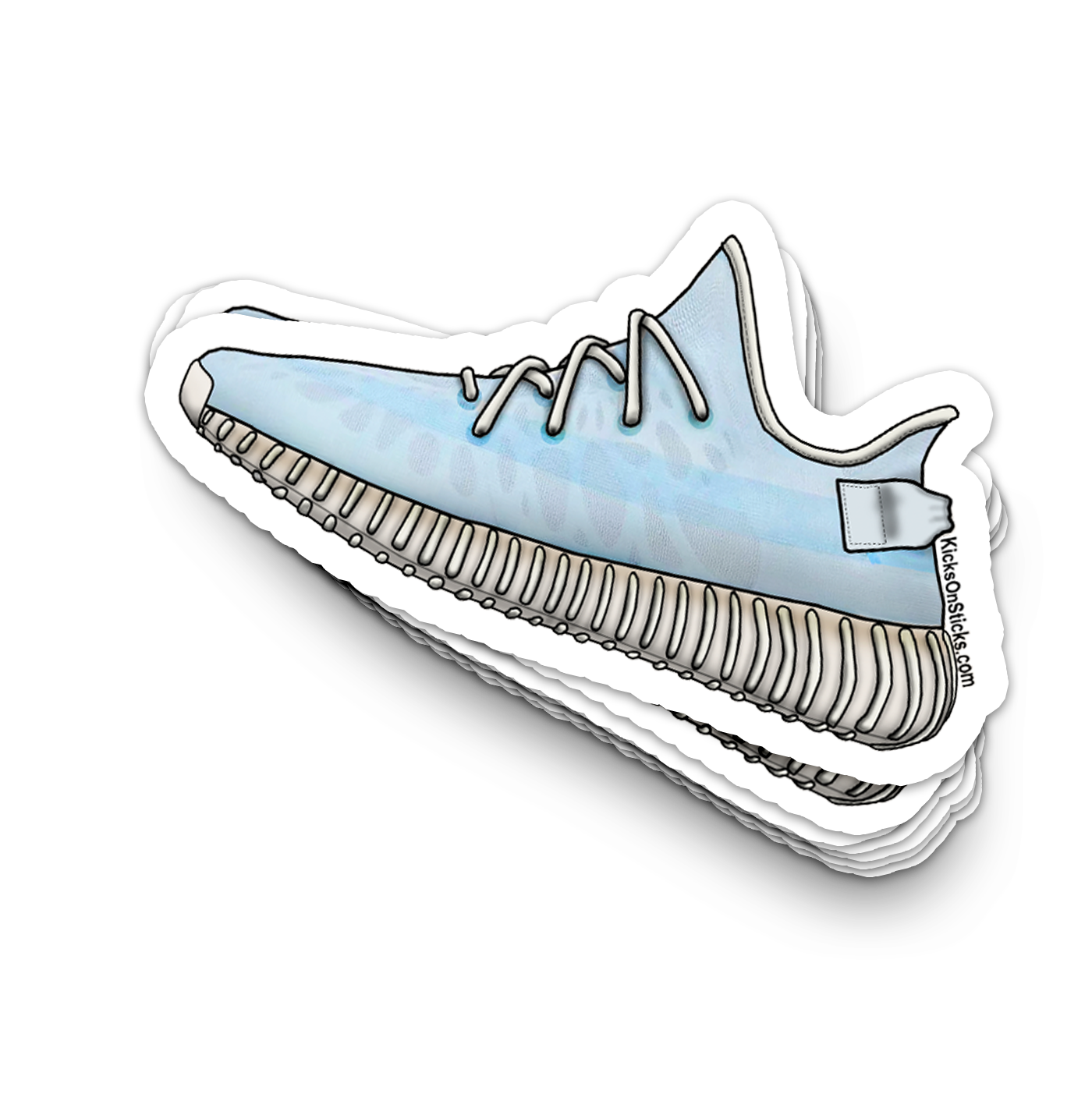 Yeezy 350 V2 "Mono Ice" Sneaker Sticker