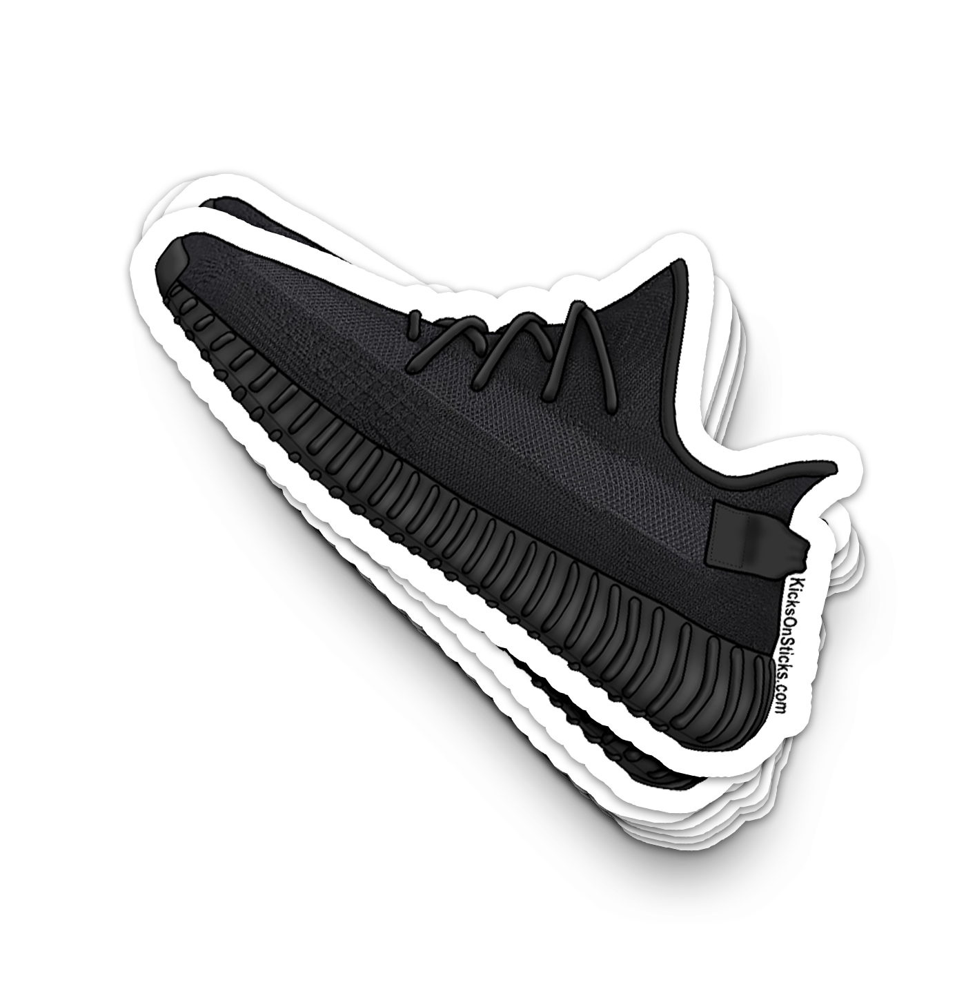 Yeezy 350 V2 "Onyx" Sneaker Sticker