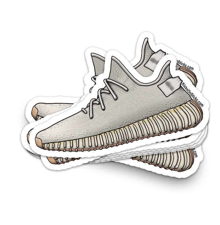 Yeezy 350 V2 "Sesame" Sneaker Sticker