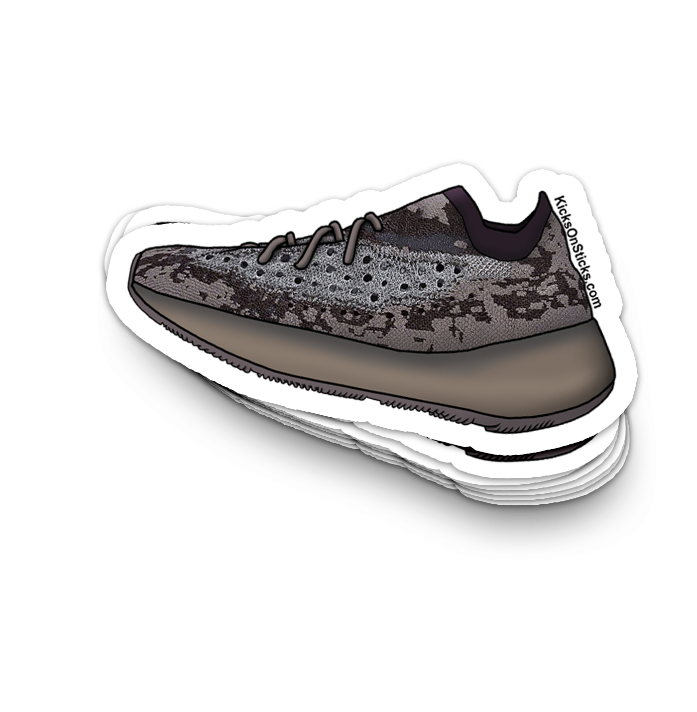 Yeezy 380 "Stone Salt" Sneaker Sticker