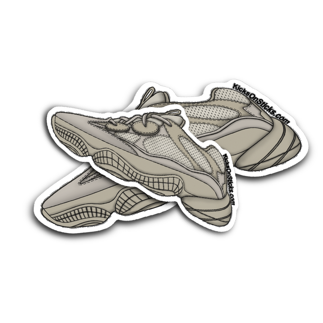 Yeezy 500 "Blush" Sneaker Sticker