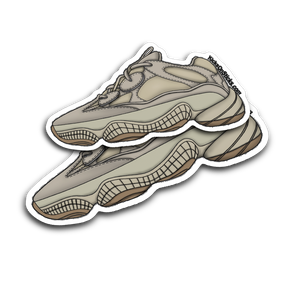 Yeezy 500 "Stone" Sneaker Sticker