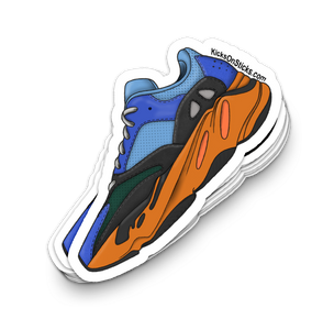 Yeezy 700 "Bright Blue" Sneaker Sticker