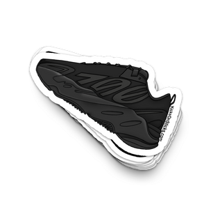 Yeezy 700 MNVN "Triple Black" Sneaker Sticker
