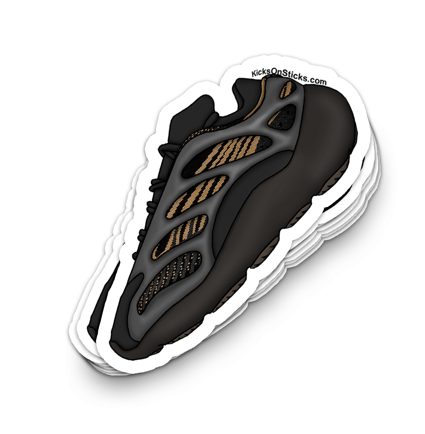 Yeezy 700 V3 "Clay Brown" Sneaker Sticker