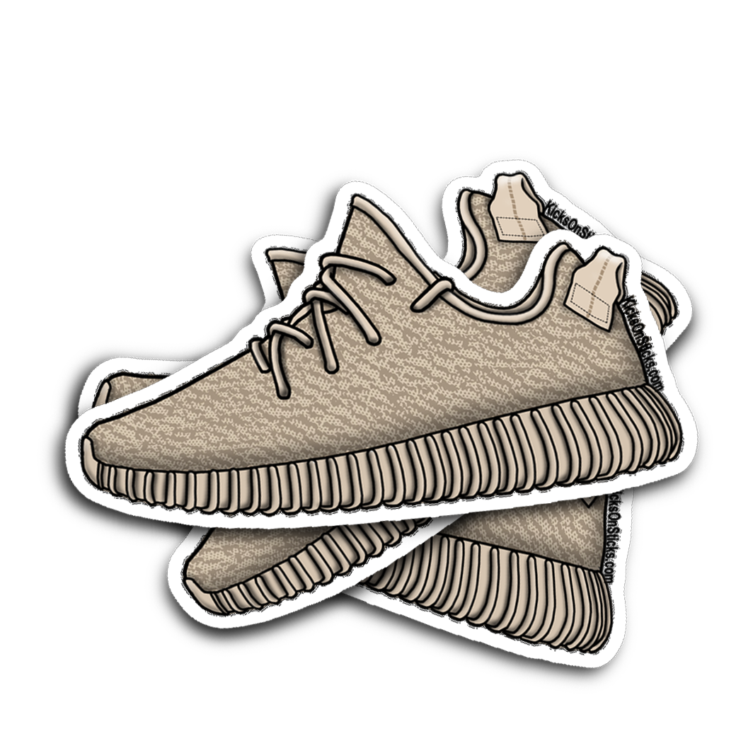 Yeezy 350 "Tans" Sneaker Sticker