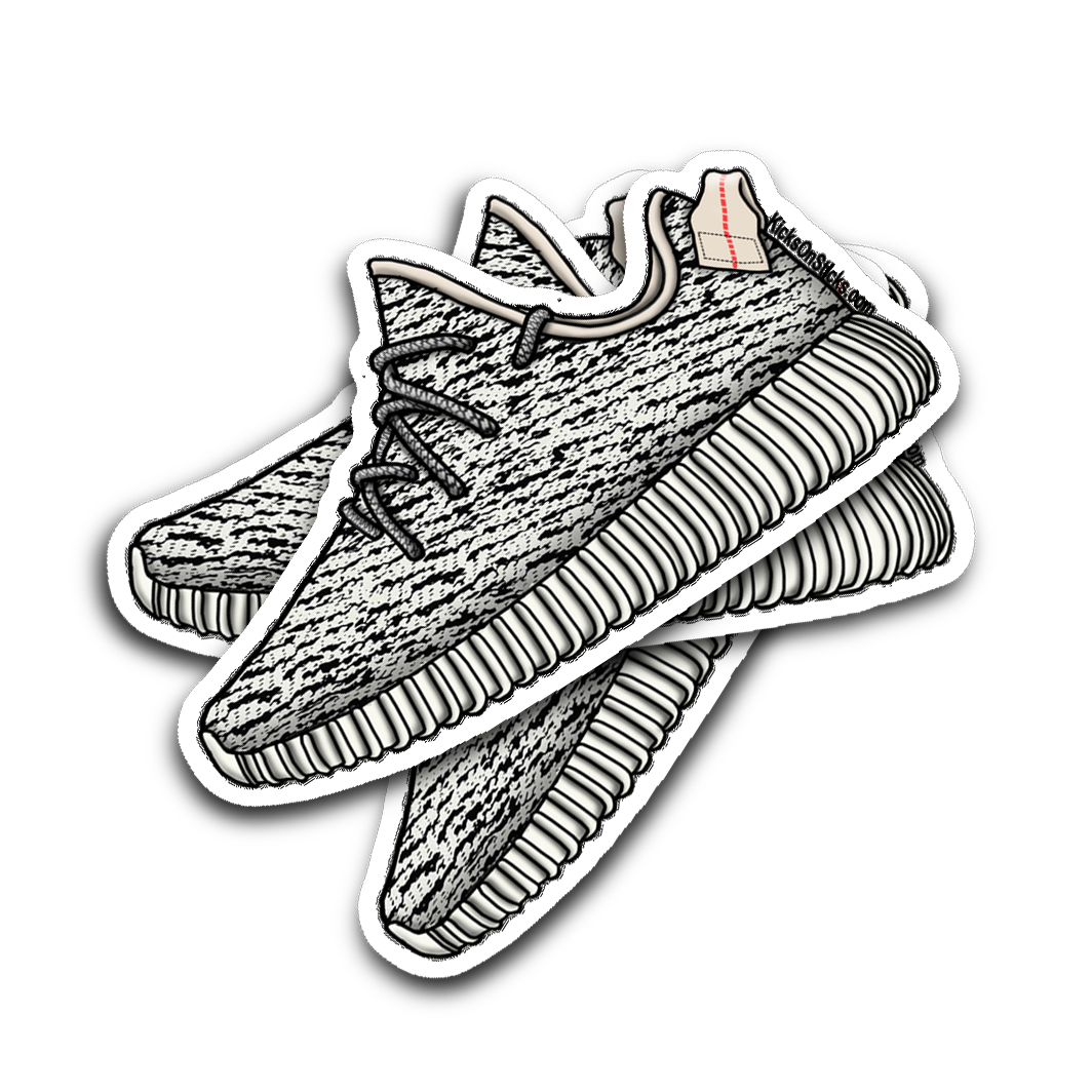 Yeezy 350 "Turtle Dove" Sneaker Sticker