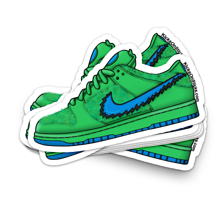 sb dunk low green bear